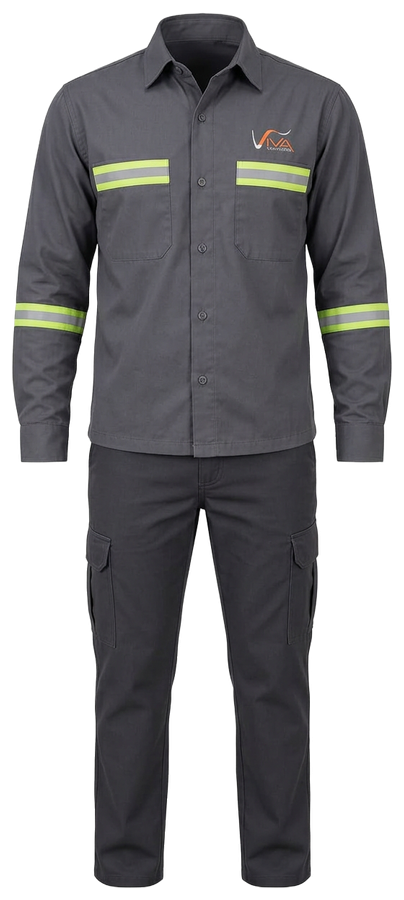 AI-generated garment reference: complete Company Uniform, without a wearer