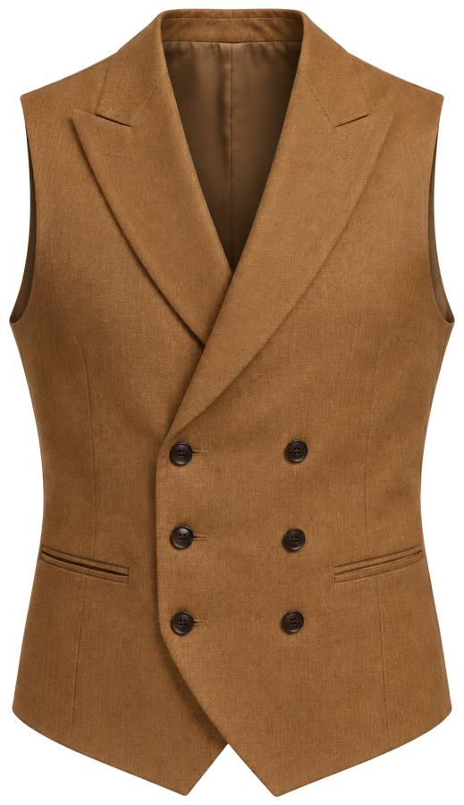 AI-generated garment reference: complete Waistcoat, without a wearer