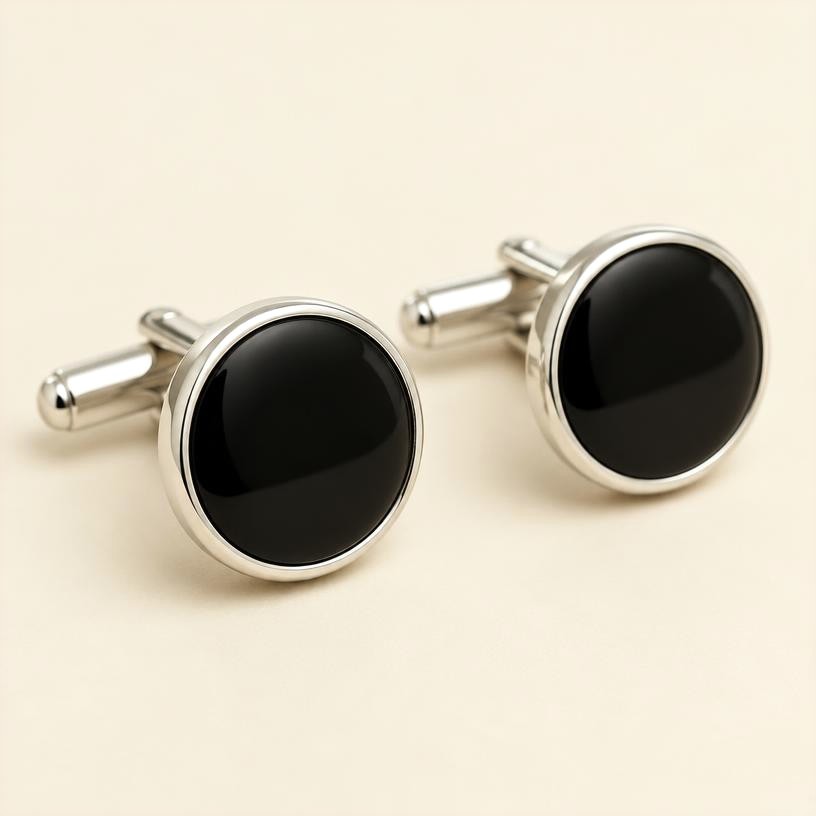 Onyx Black Cufflinks