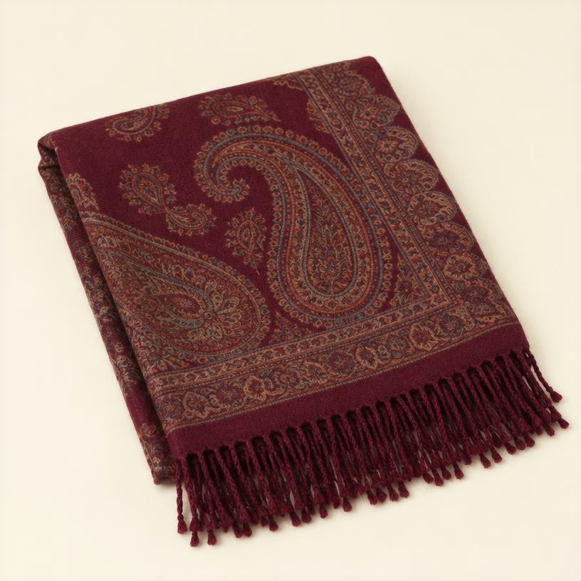 Pashmina Paisley Scarf