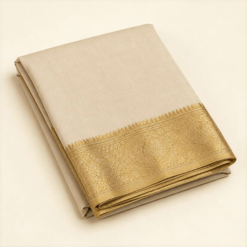 Gold Border Stole